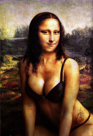 supercazzolaprematurata:  Quella gran MONA di Lisa, come non l’avete mai vista!