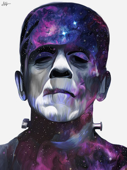 nickybarkla-art:  “Frankenstein’s Monster”