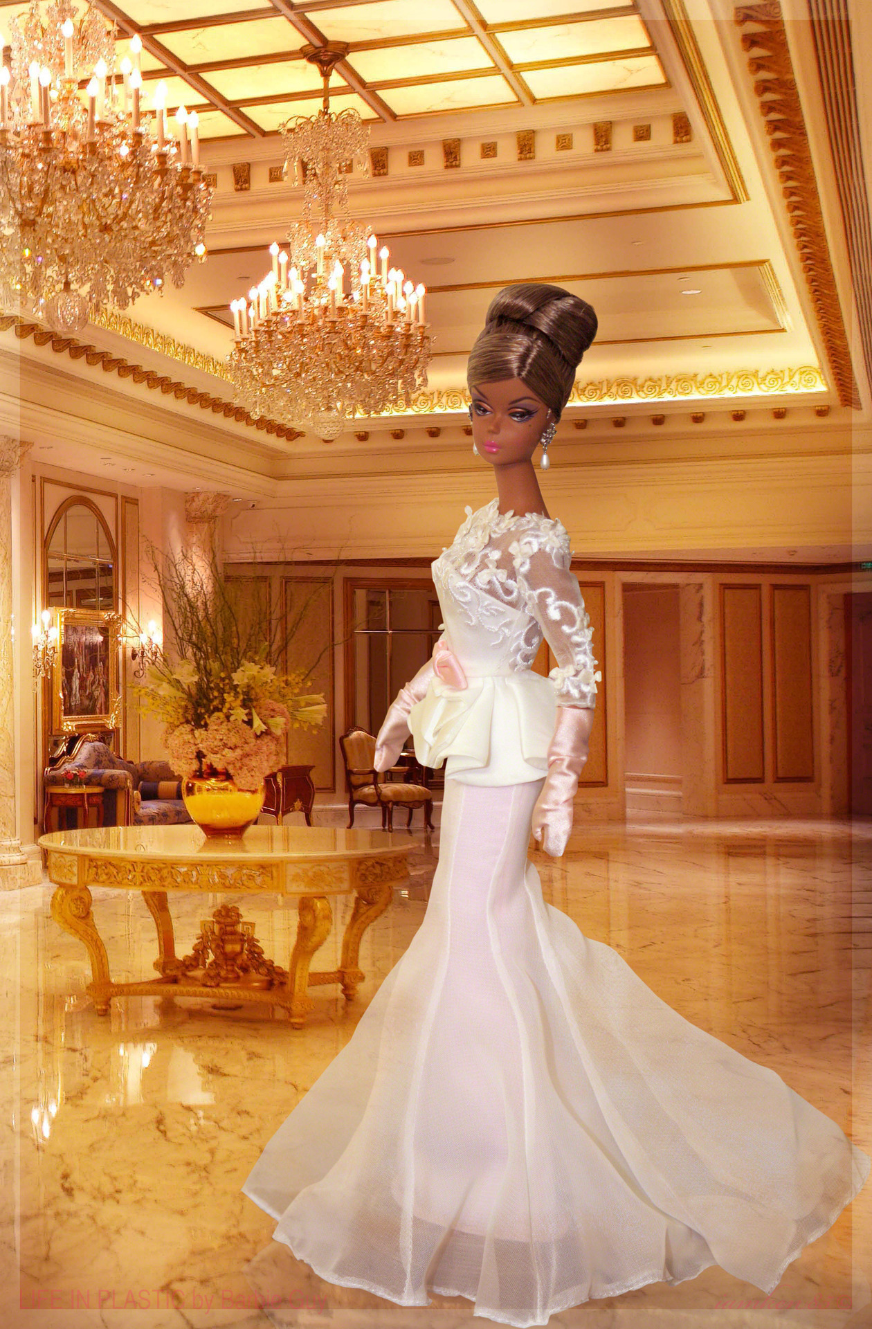 Life in Plastic — Evening Gown. In this photo: Evening Gown...