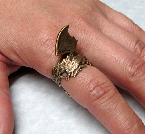 transientfashion: Dragon Fairy Tale Ring