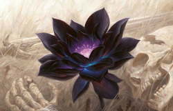 New Black Lotus Art By Chris Rahn. Pretty!