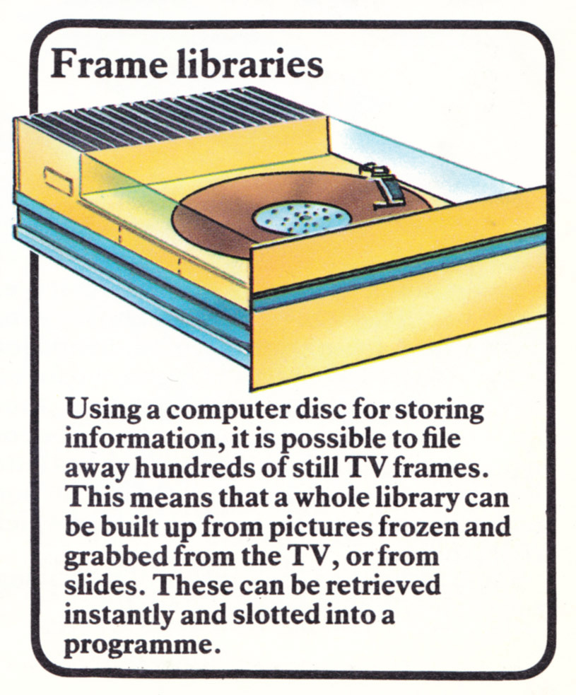 knepherbird:
“ I can’t wait for the future!
thingsmagazine:
“ Frame libraries, from the Usbourne Guide to TV & Video, 1982
” ”
I loved those Usborne Guides. My favourite was the one about computers, using pictures of robots running about holding...
