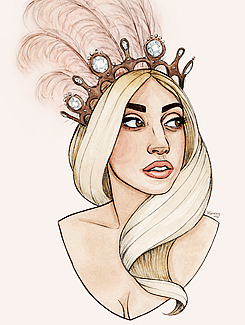 mothemonster:  My favorite Gaga drawings,