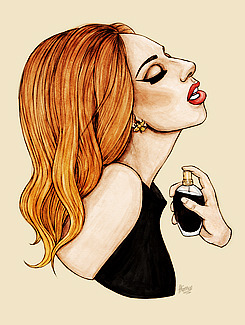 mothemonster:  My favorite Gaga drawings, by Helen Green. 