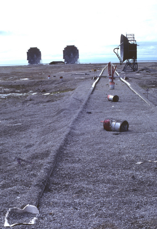 Abandoned Fox-Main Dew Line Station, Hall Beach, Nunavut (Canada), 1979