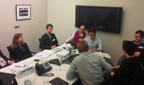 The guys of TL;DR at Seedcamp Paris