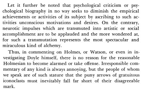 meiringen: “Psychological Directions in Holmesian Criticism”, Nicholas Meyer