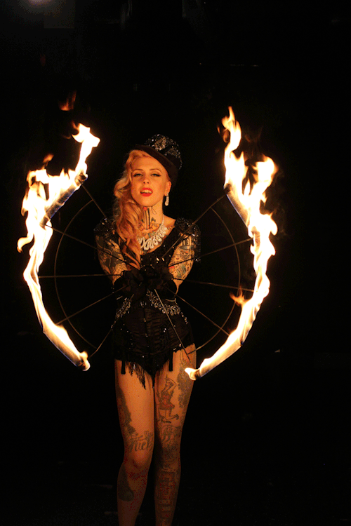 theluckyhell: Lucky Hell - glamour and fire!
