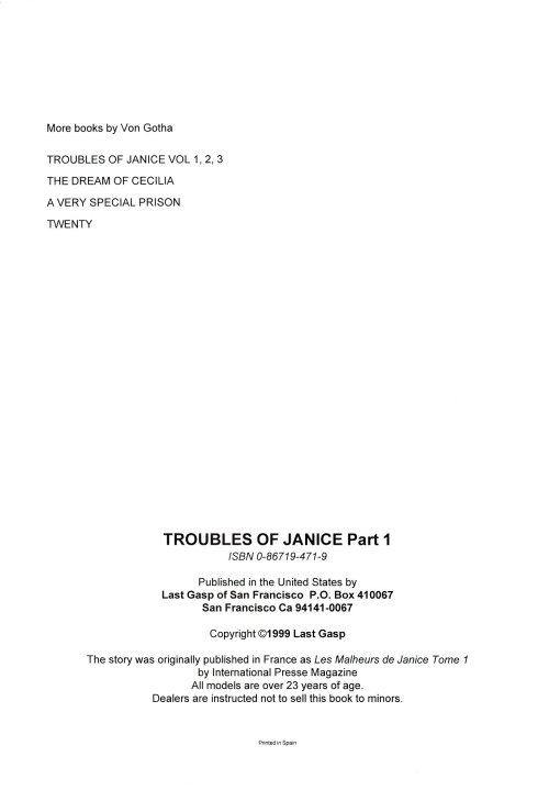 comixandlesbians:  Full Comic - The Troubles of Janice #01 (English Version) - Part 01