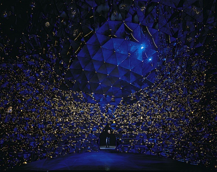   The Crystal Dome (by Swarovski) Via  