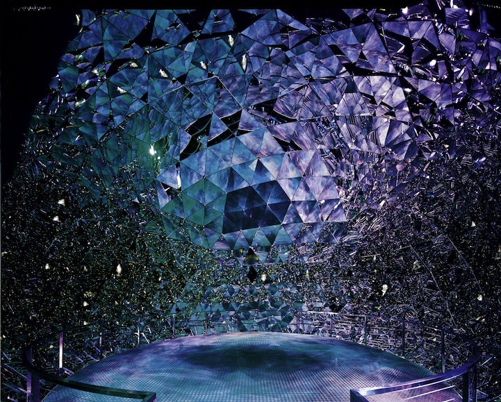   The Crystal Dome (by Swarovski) Via  