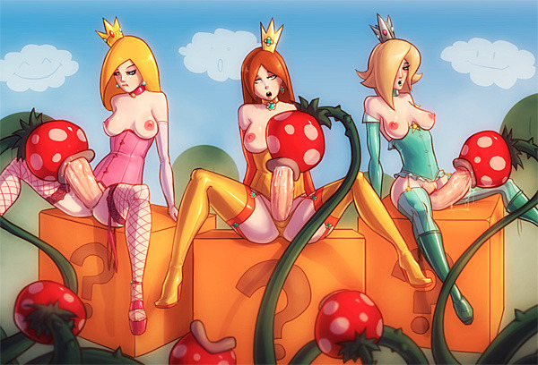 futanariobsession:  Some Mushroom Special Magic by Devil HS See more shemale and