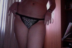 sexylittlethings:  new panties. anybody wanna take them off?  Ooooh yes please!!!! MWAH!!! XOXOX!!!