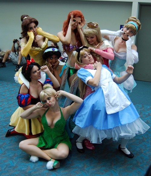 Disney Princesses Disney Company, Alice in Wonderland, Snow White, Cinderella, Sleeping Beauty, Princess Jasmine, Ariel (Mermaid), Belle (Disney) http://wallbase.cc/search/tag:8114 Original: 