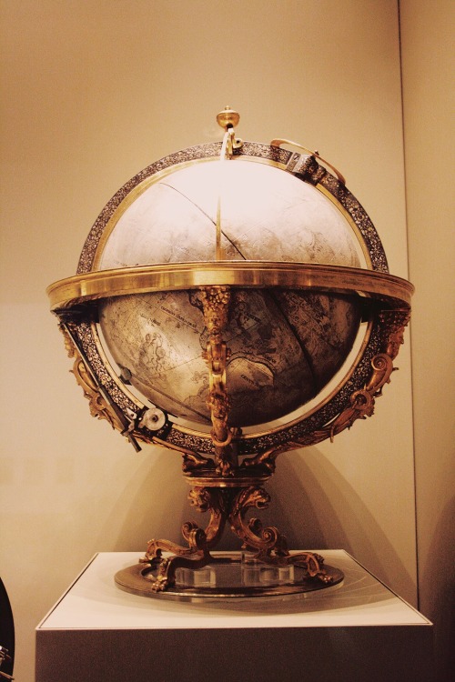willigula: Mechanical celestial globe at the British Museum, from Kassel, Germany, 1575