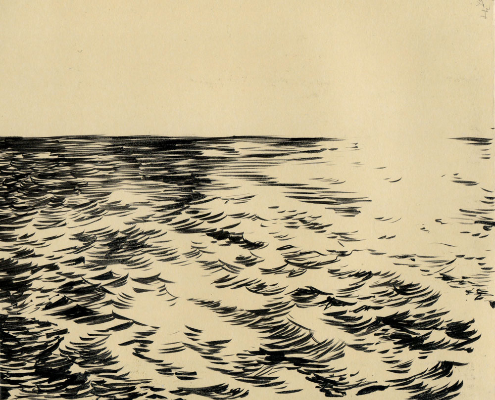 puoce:  hifas:  Ocean Sketches by Sam Alden | on Tumblr   similar here