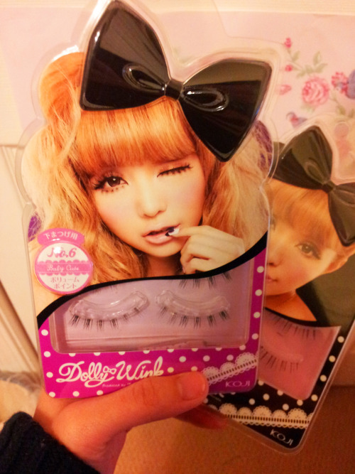 mirukipop:  New bottom lashes arrived! ♡