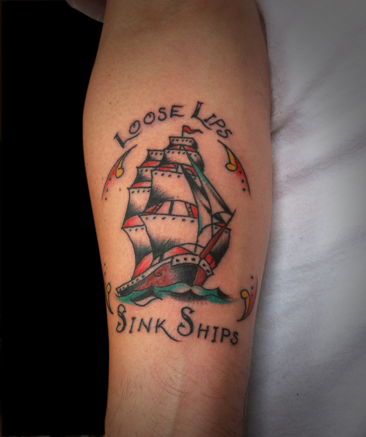 Loose Lips Sink Ships by tattooedheartstudios on DeviantArt