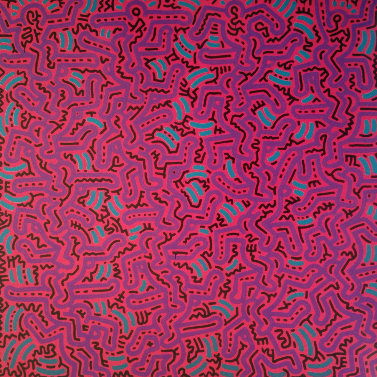 primary-yellow:  KEITH HARING 