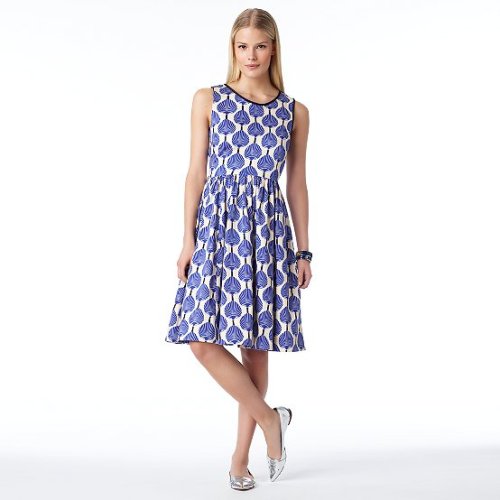 dreamstorm: (via kate spade | matty dress) our sleeveless cotton dress is emboldened with a brillian