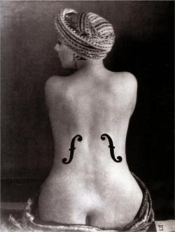 lonequixote: Man Ray    Ingre’s Violin    (via @lonequixote​) 