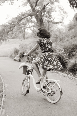 allaboutthepast:    Bike RIde, 1940s 