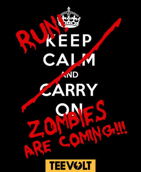 gamefreaksnz:  Less than a day left to buy our amazing KEEP CALM AND RUN ZOMBIES