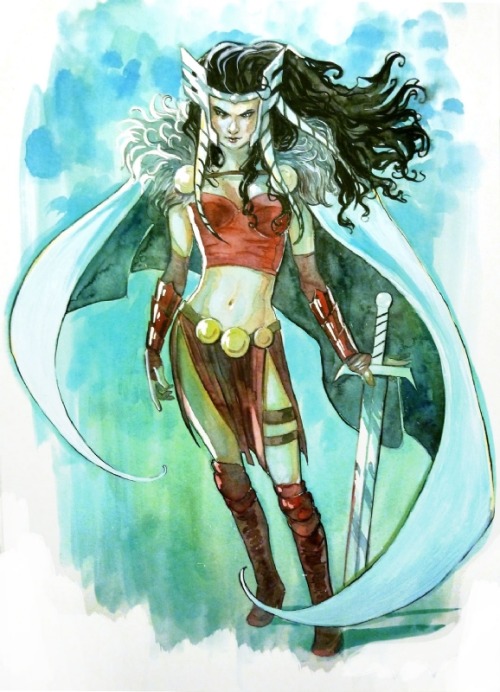 comicblah:  Sif by Stephanie Hans #WomenofMarvel 