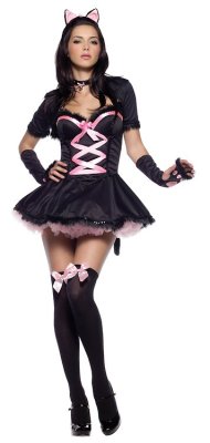 sissylucylovecock:  Cat girl/Maid girl outfit.
