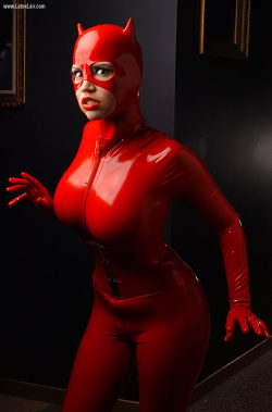 The Queen of Latex Clothing