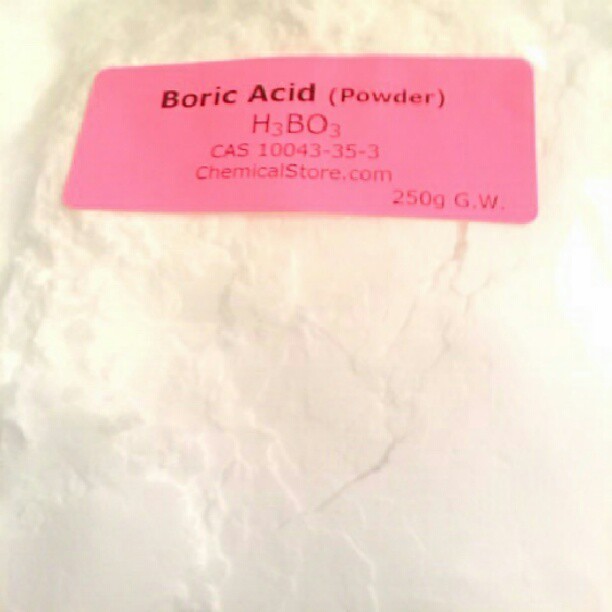 I guess its always useful working for a Chemical store that hooks it up with free