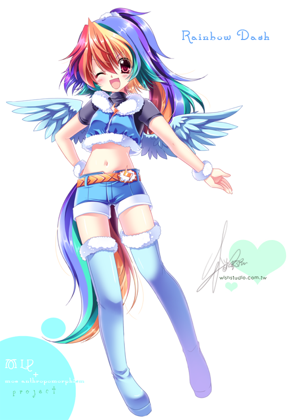 girlsbydaylight:  MLP moe anthropomorphism by ~SakuranoRuu