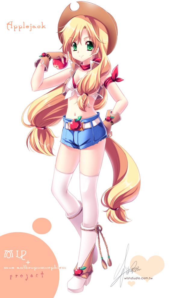girlsbydaylight:  MLP moe anthropomorphism by ~SakuranoRuu