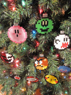 It8Bit:  Nintendo Christmas Ornaments Set Of 9 Available At For $28 Usd At Nestalgic