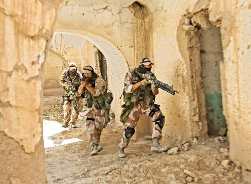 G3 Grenade LauncherNorwegian soldiers training in Afghanistan. Note the lead soldier’s G3 rifl