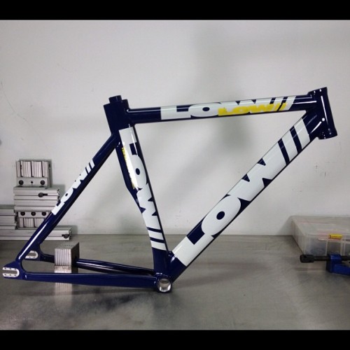 lowbicycles: New for the 2013 racing season: UC Davis track team frame prototype!