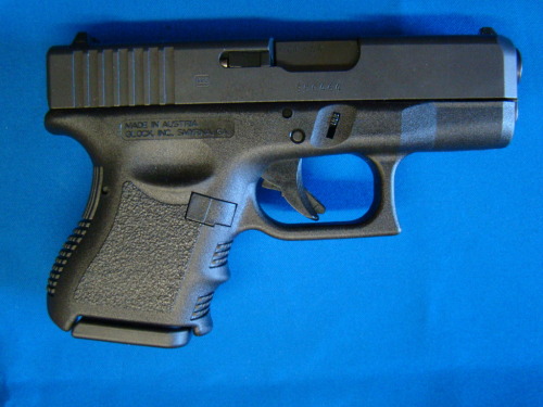 Glock 27A subcompact Glock chambered in .40 S&W. Informally referred to as “Baby Glocks&rd