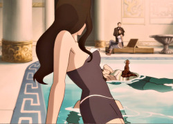 Fannishcodex:  Ded0C0:  And In The Backgroundyou Can See Korra’s Jaw Drop  #The