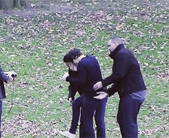 getmehoran:  Harry Styles &amp; Liam Payne filming in Central Park x 