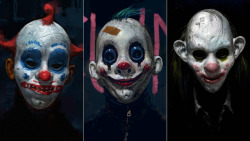 tuckfheman:  Never-seen Dark Knight concept art reveals the terrifying origins of the Joker’s Clown Gang  Concept art from The Dark Knight reveals a whole creepy clown army, at The Joker’s disposal. Concept Artist Rob Bliss, who whipped up an entire