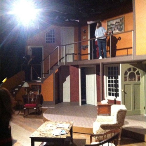 #lehman #theatre #theater Noises Off set