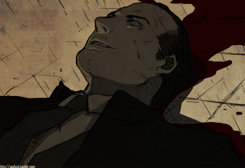 sexlock:Sheriarty - PassiveLeaning over you here, cold and catatonic I catch a brief reflection of w