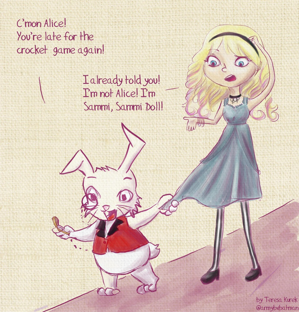 sammidoll:  Gosh I love Teresa Kureks art haha her cartoons of me are so fun!