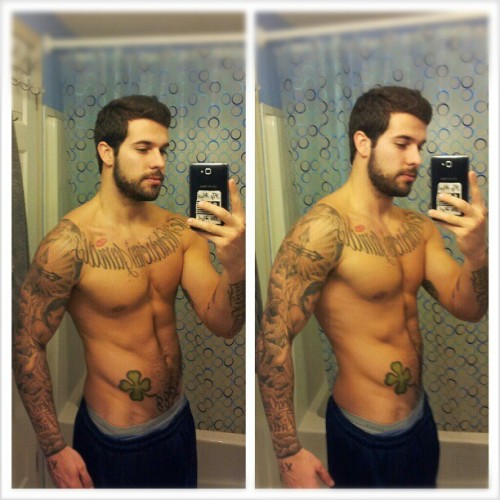 red-bones:  this is that clover hottie i reblogged a while ago. i get to see him naked. im excited about this… 