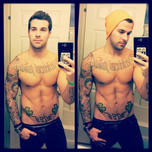 red-bones:  this is that clover hottie i reblogged a while ago. i get to see him naked. im excited about this… 