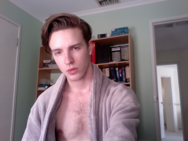 offensivegaydad:  Haven’t dressed all day because I plan on going out. At like