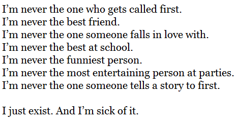 I'm fine, really.