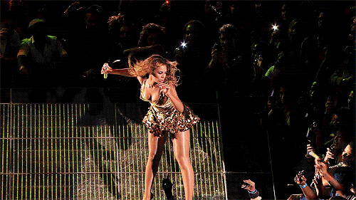 Beyoncé bestowing her farts onto peasants.