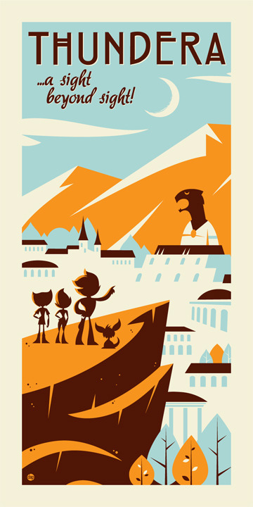 geek-art:Dave Perillo - Travel PostersIf you ever dreamt to visit the Neverending Story’s Fantasia, 