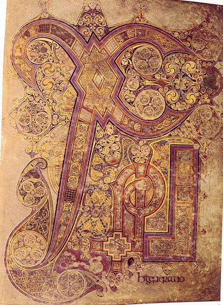 birdsongintheforest:  The Book ofÂ Kells. 800. 